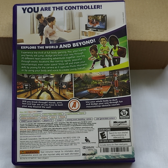Kinect Adventures - Xbox 360 - Rated E - Everyone - Picture 2 of 4